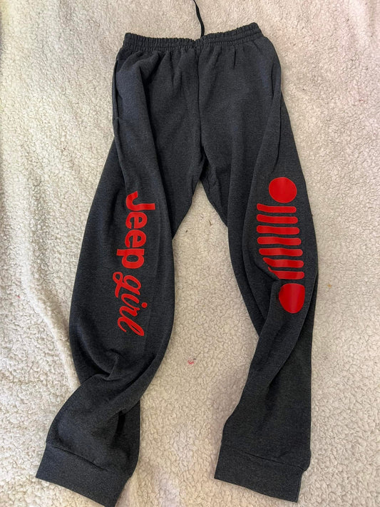 New unisex jerzees bottoms heathered black