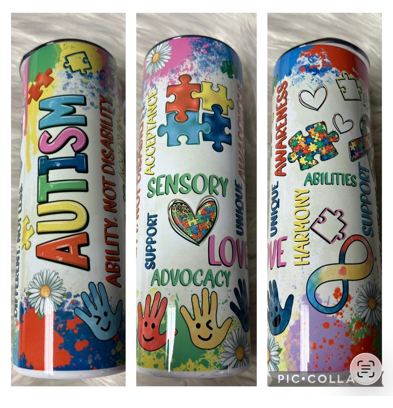 20 ounce metal Tumblr
