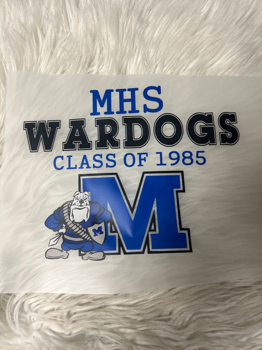 New DTF mhs wardogs  class of 1985