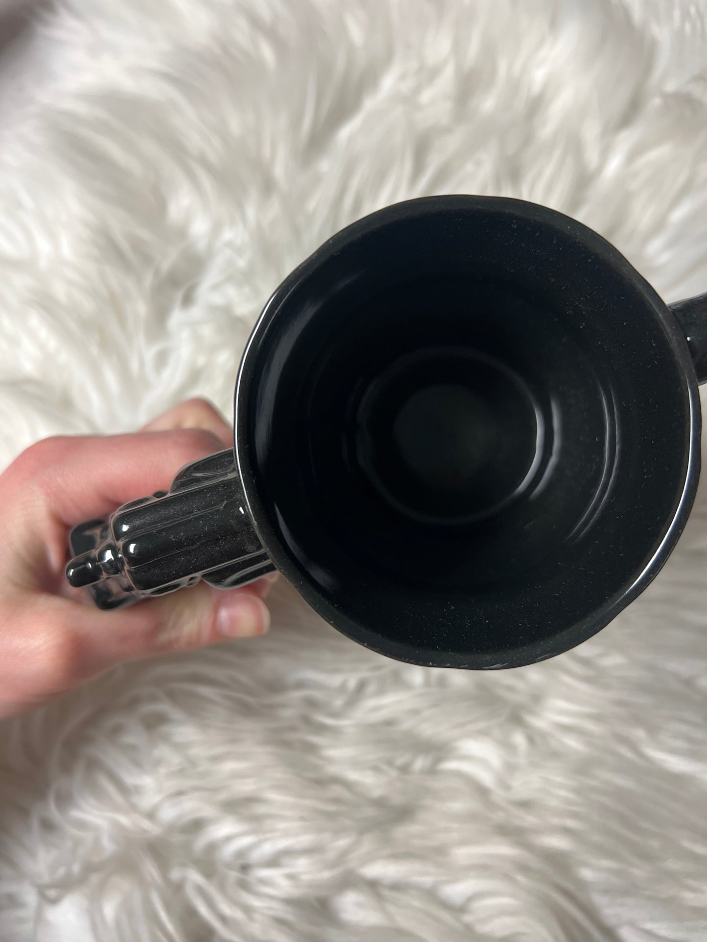 New in box ceramic gun mug