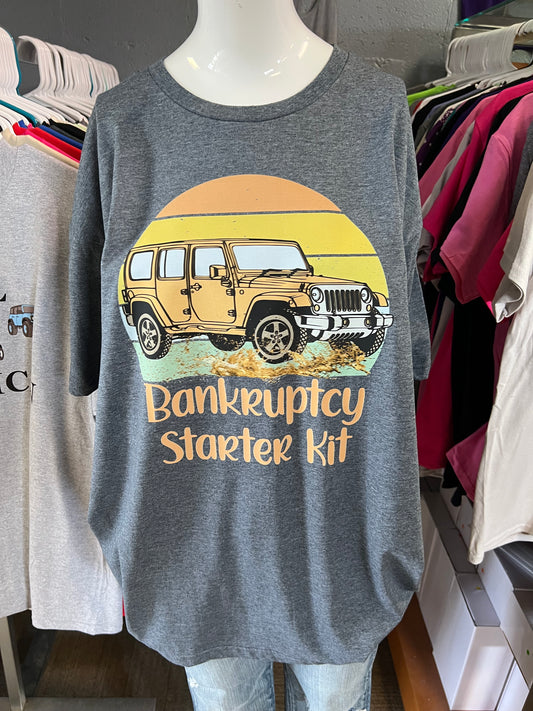 Brand new unisex bankruptcy, starter kit, 4 x 4
