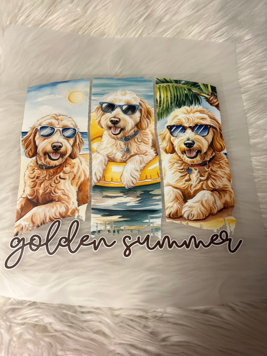 New dtf golden doodle days