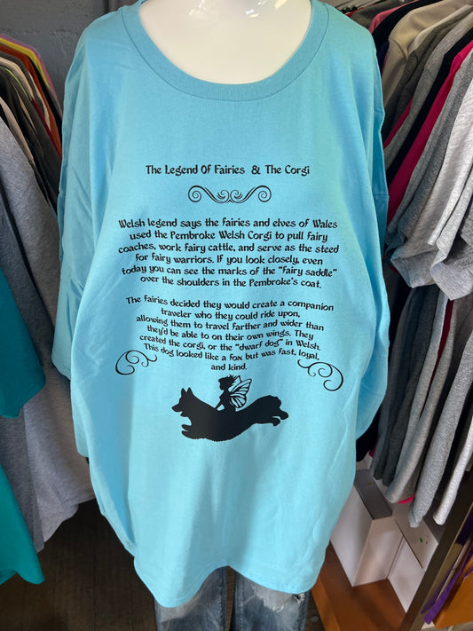 New  unisex T-shirt corgi