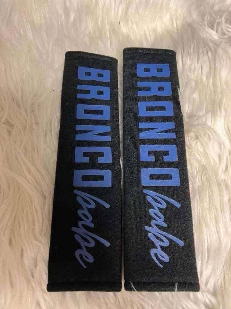 New seatbelt covers
