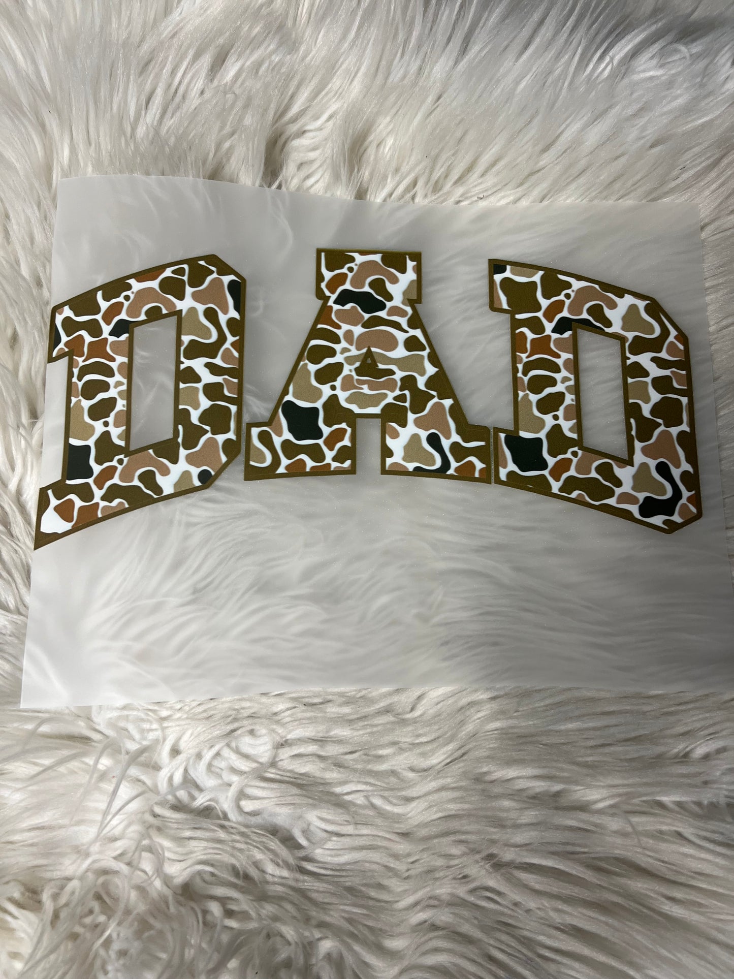 New DTF dad camo