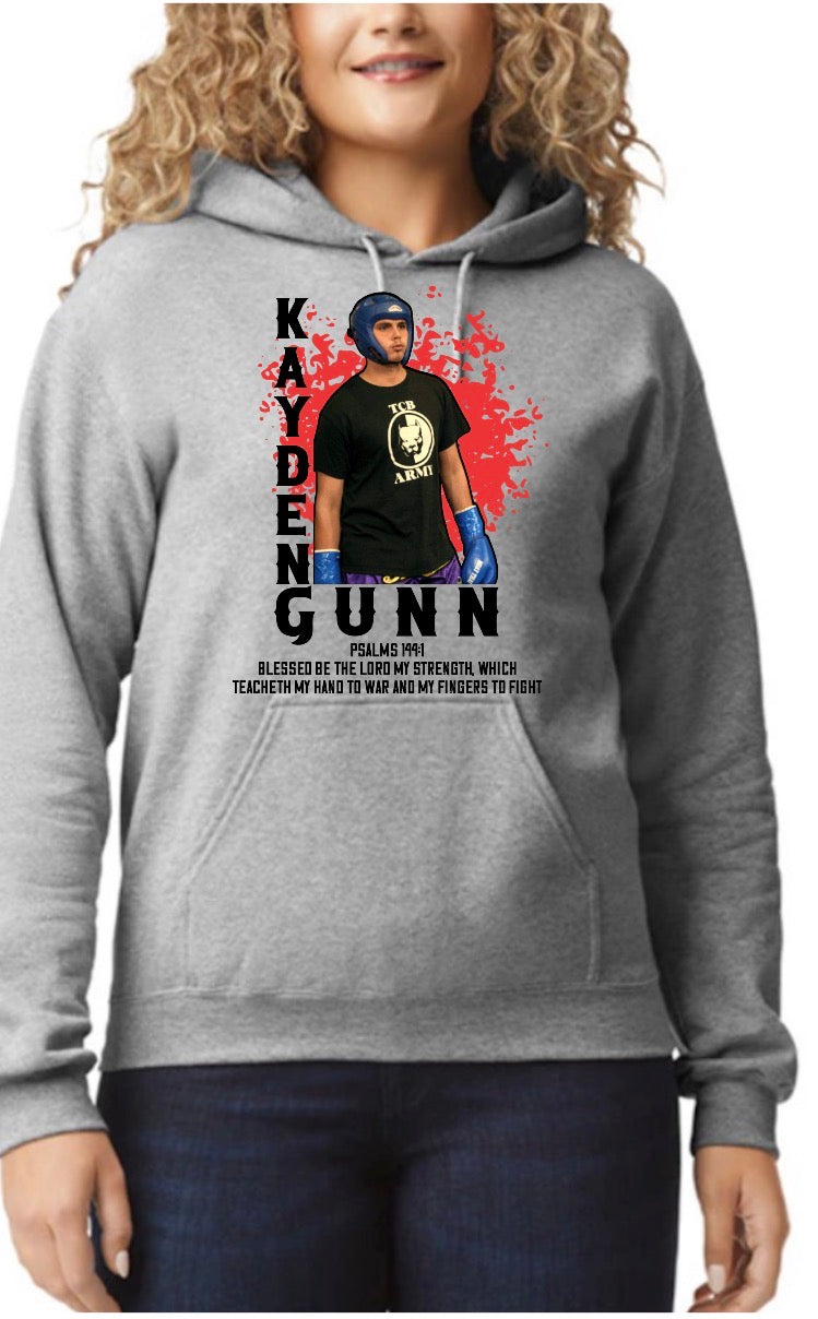 Kayden Gunn unisex Gilden adult hoodie