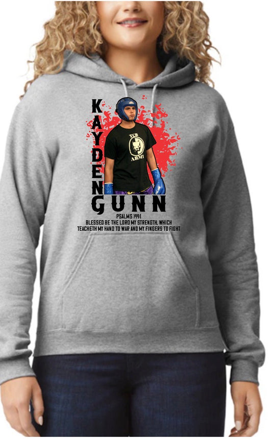 Kayden Gunn unisex Gilden adult hoodie