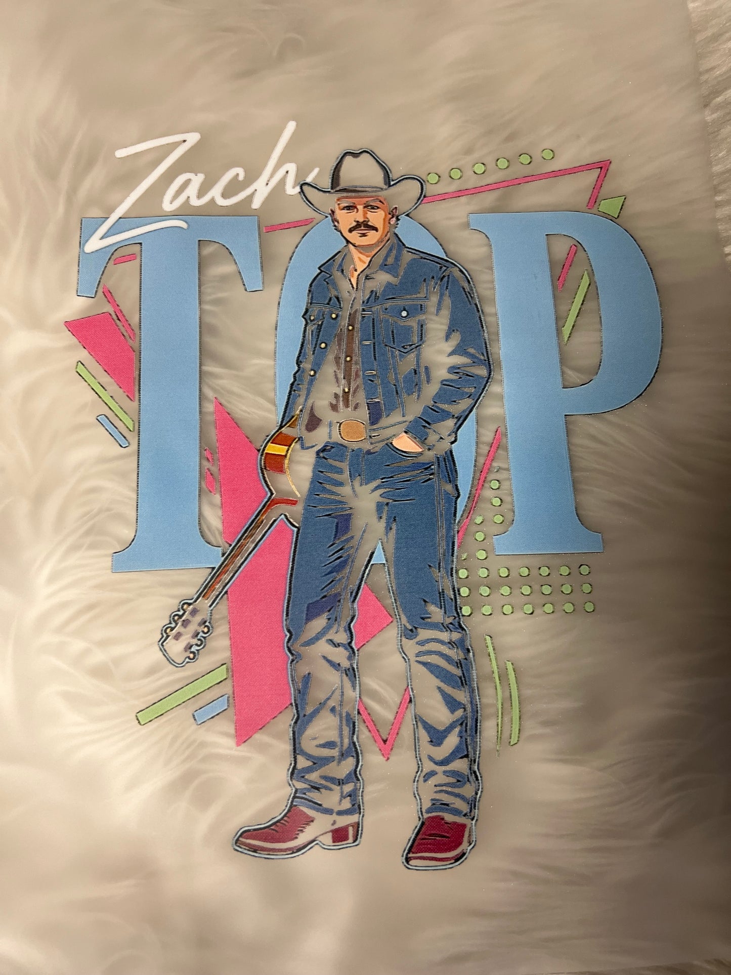 DTF country blackout design