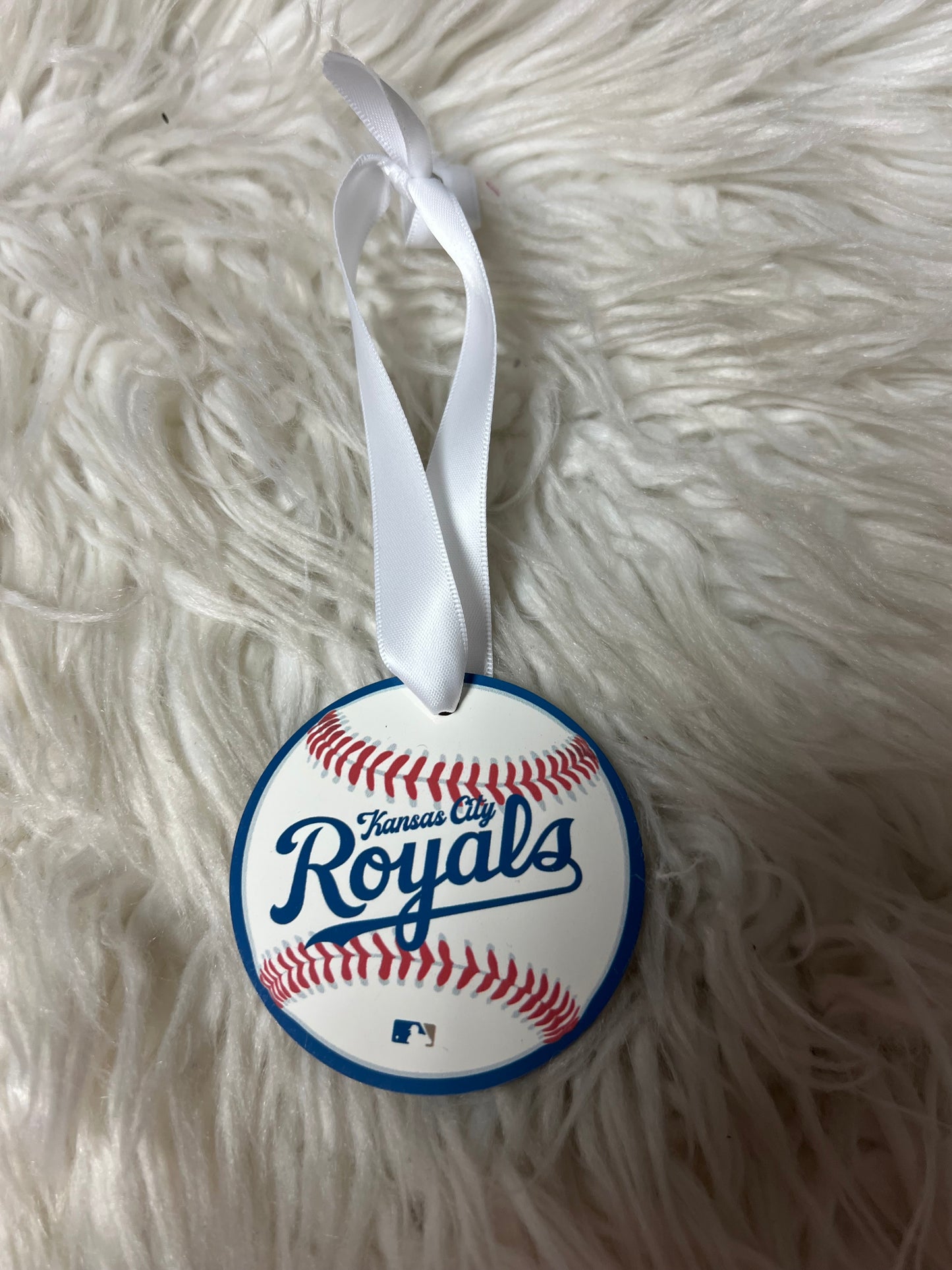Mdf Christmas ornament baseball 