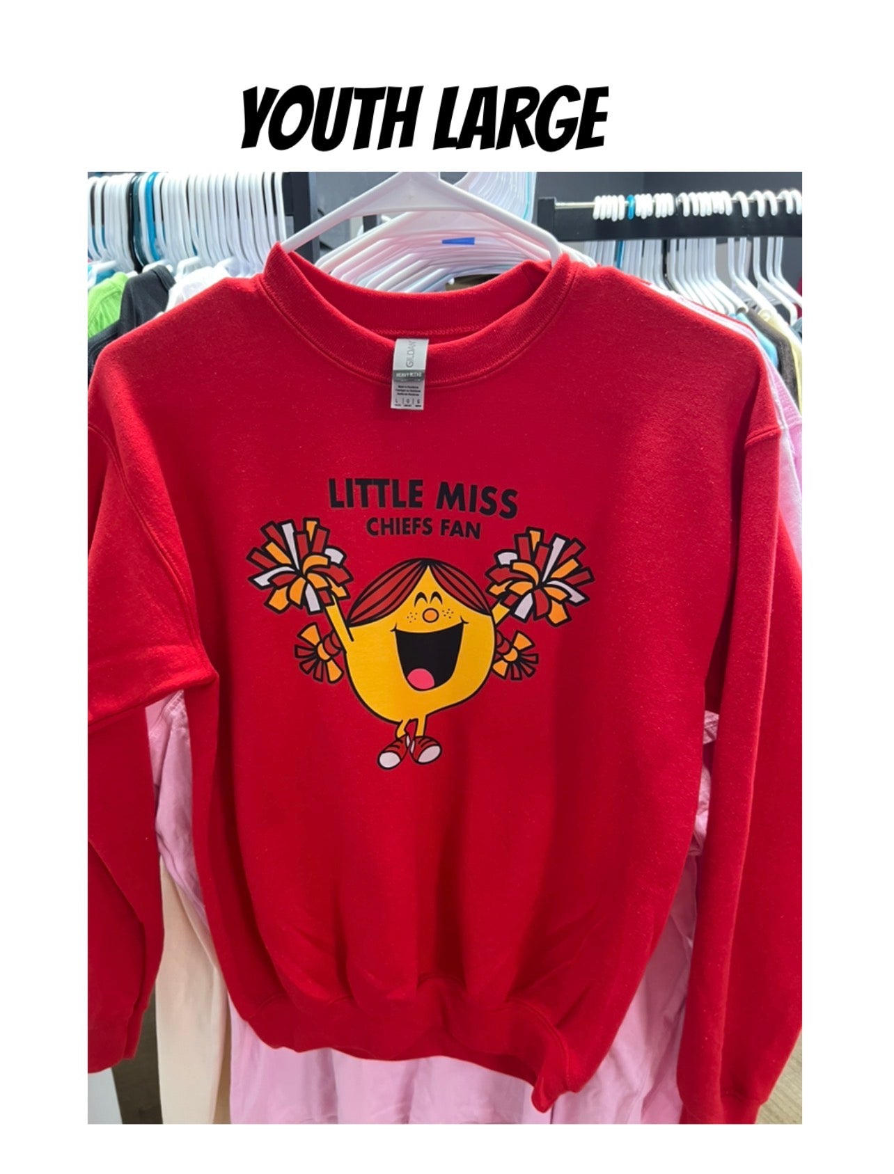 New unisex clearance youth crewneck