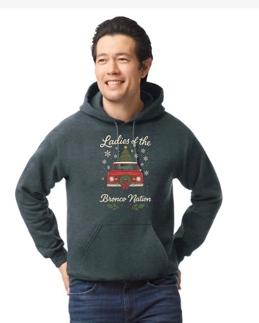 New unisex ladies of the b nation dark heather Christmas 