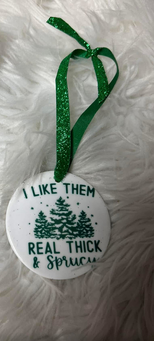 New Christmas ceramic ornament