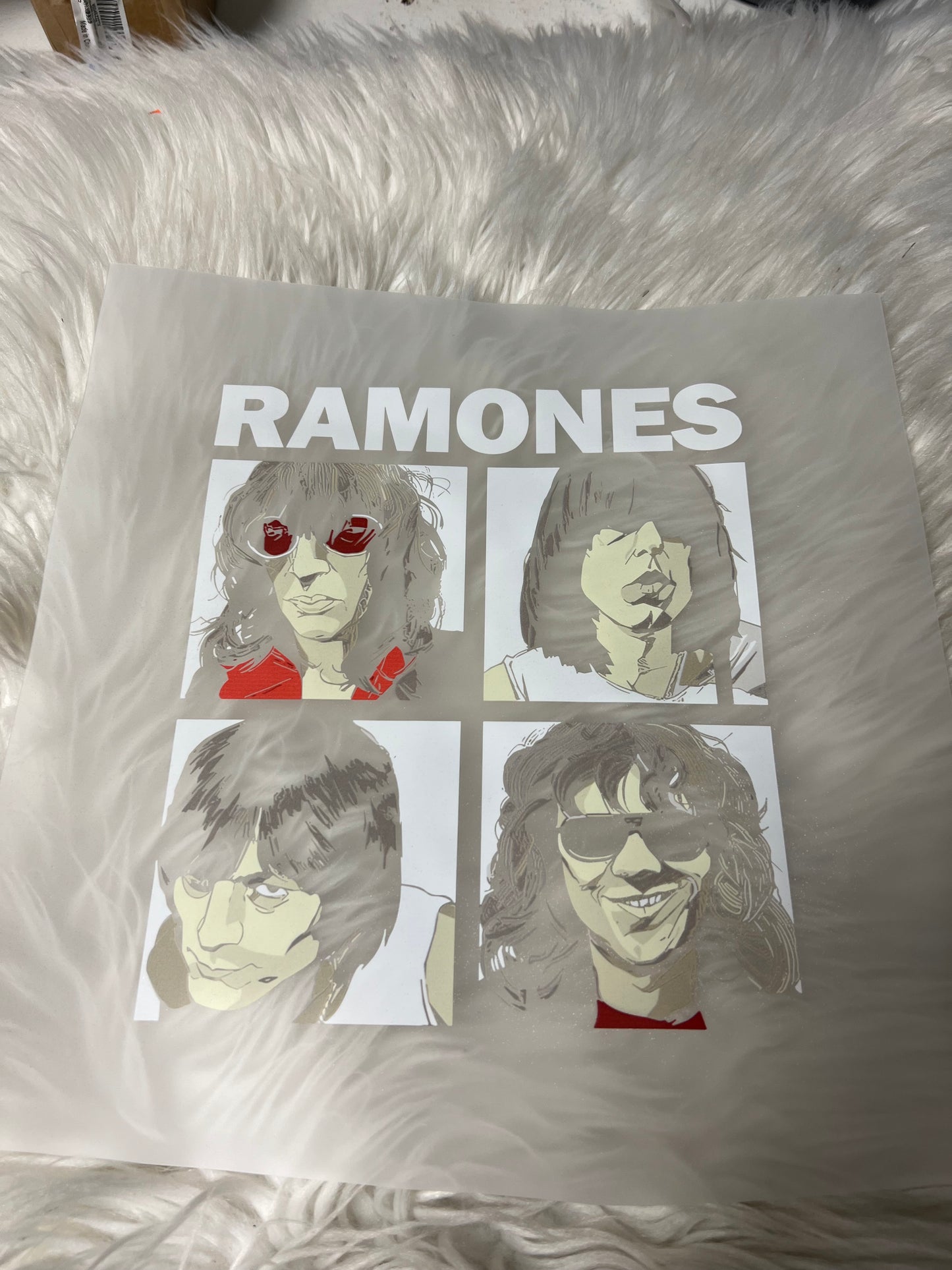 New DTF rock ‘n’ roll blackout design