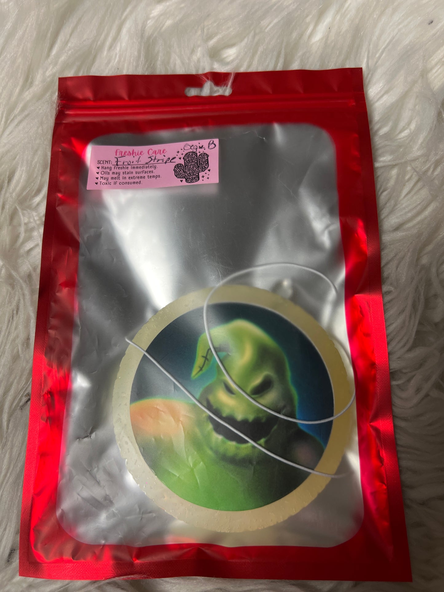 New freshie  smell fruit stripe boogie
