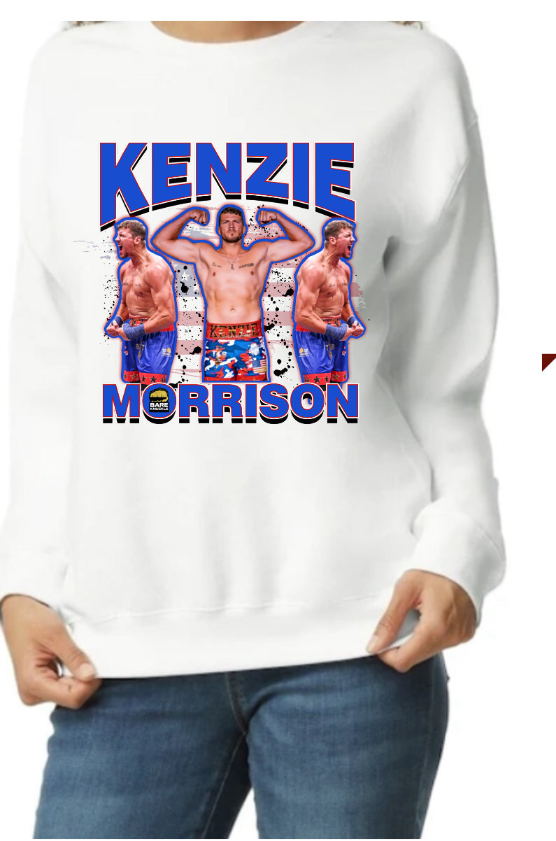 Kenzie Morrison unisex adult, crewneck sweatshirt, Gilden