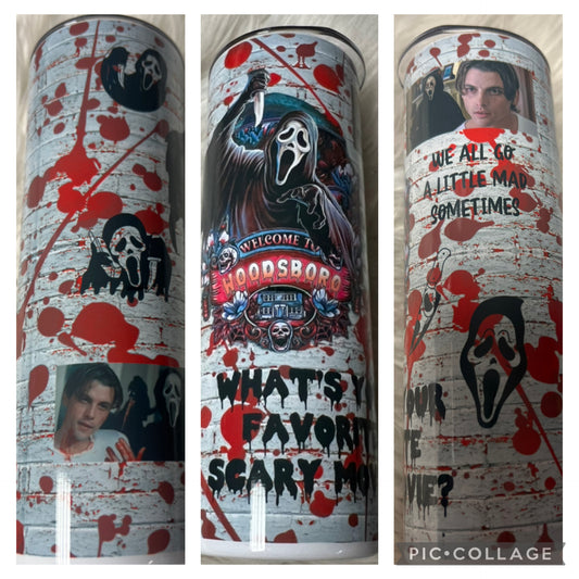 20 ounce metal Tumblr scream