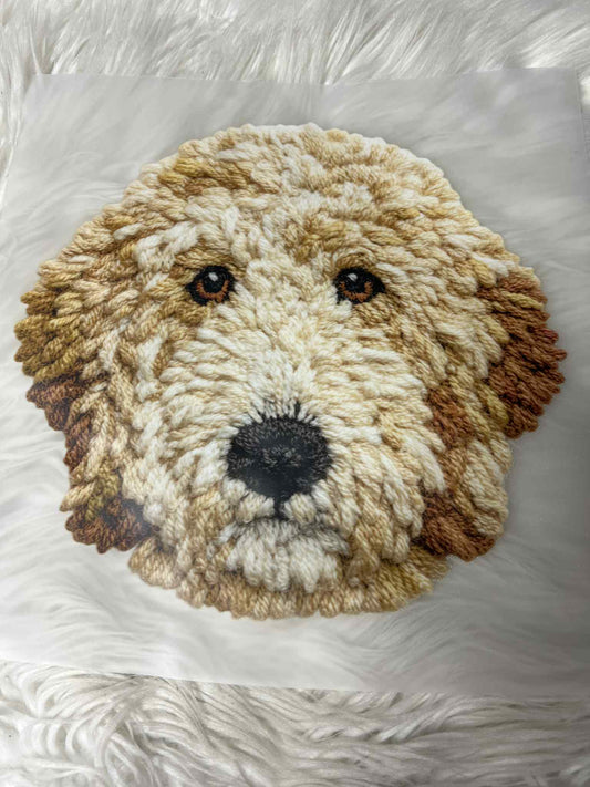 New DTF golden doodle poodle 