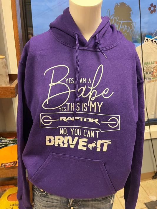 unisex  4 x 4 hoodie
