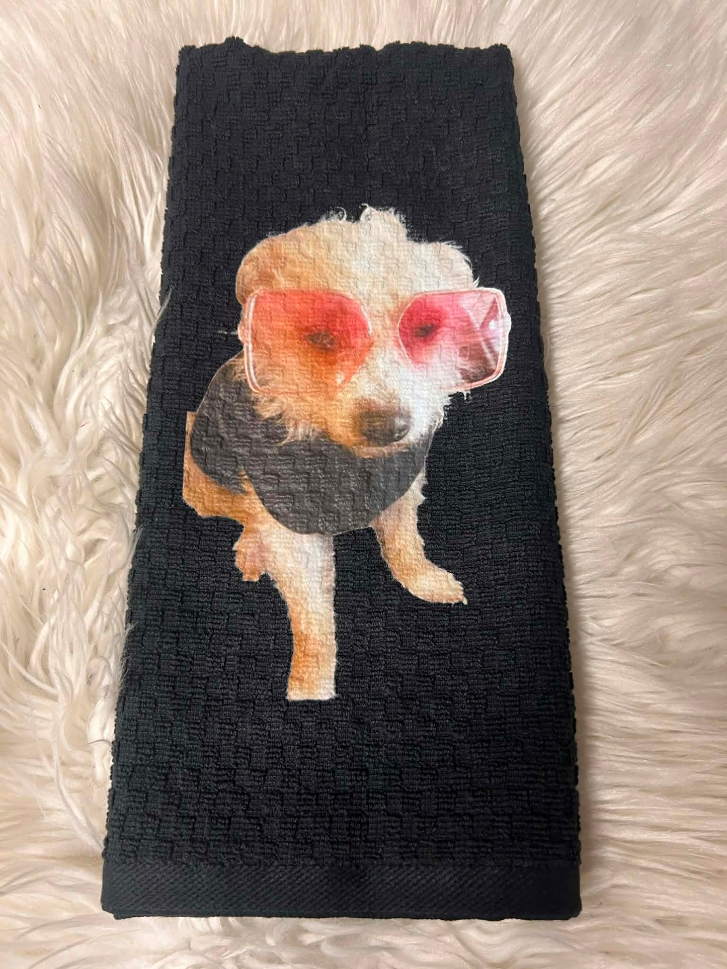 Decorative hand towel missy (beautiful mess mascot )