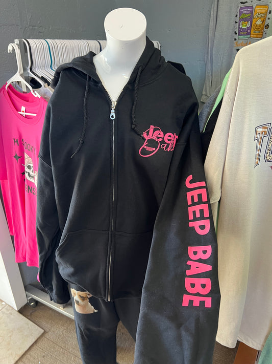 New unisex black with hot pink