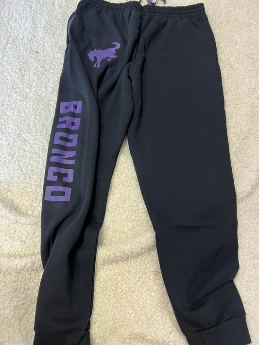 New unisex jerzees bottoms black