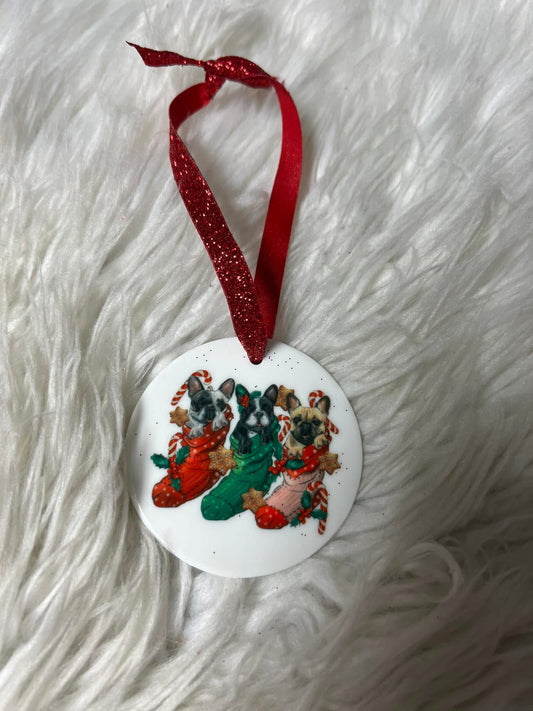 New Christmas ceramic ornament