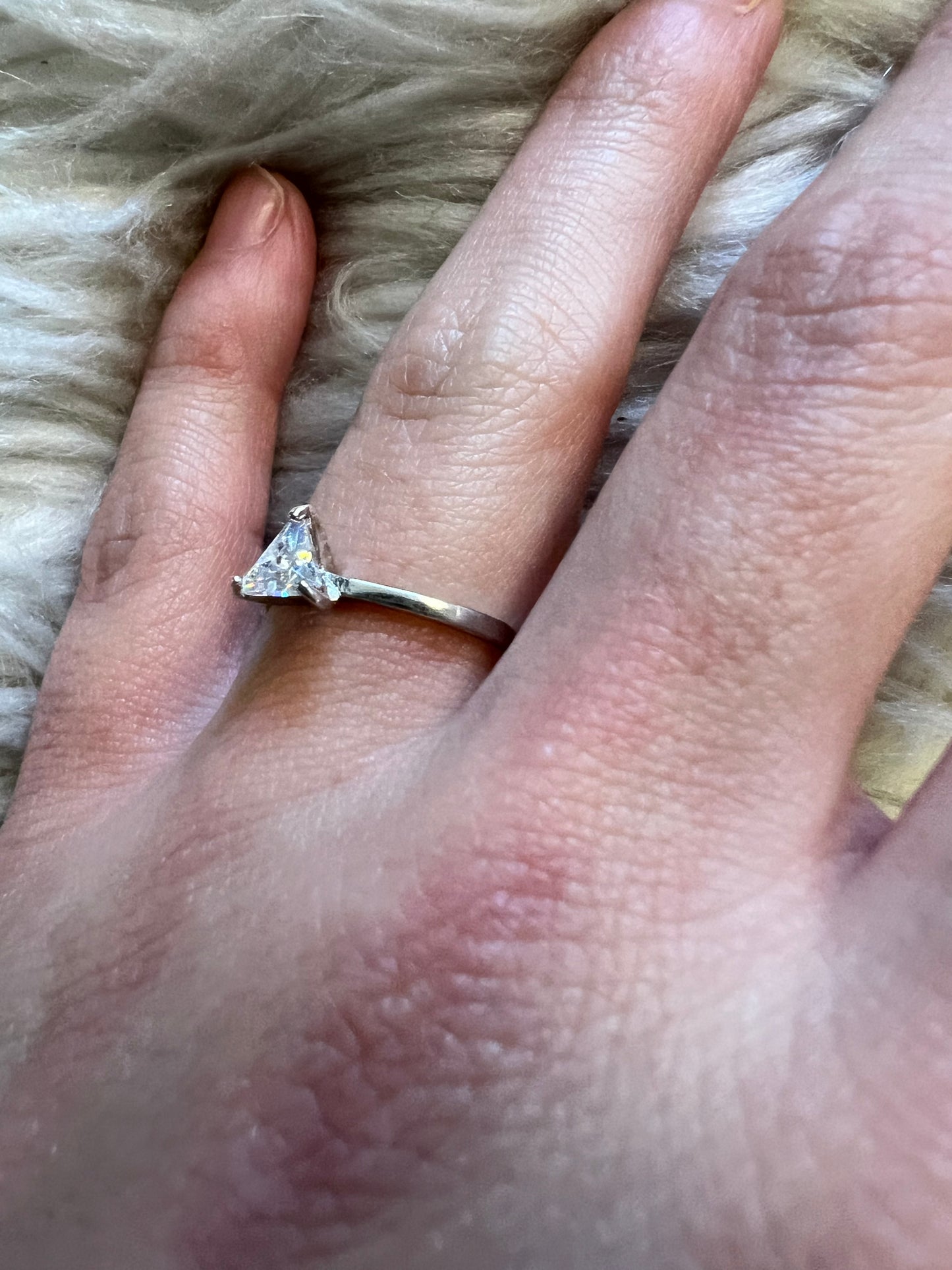 Brand new sterling silver ring size 7