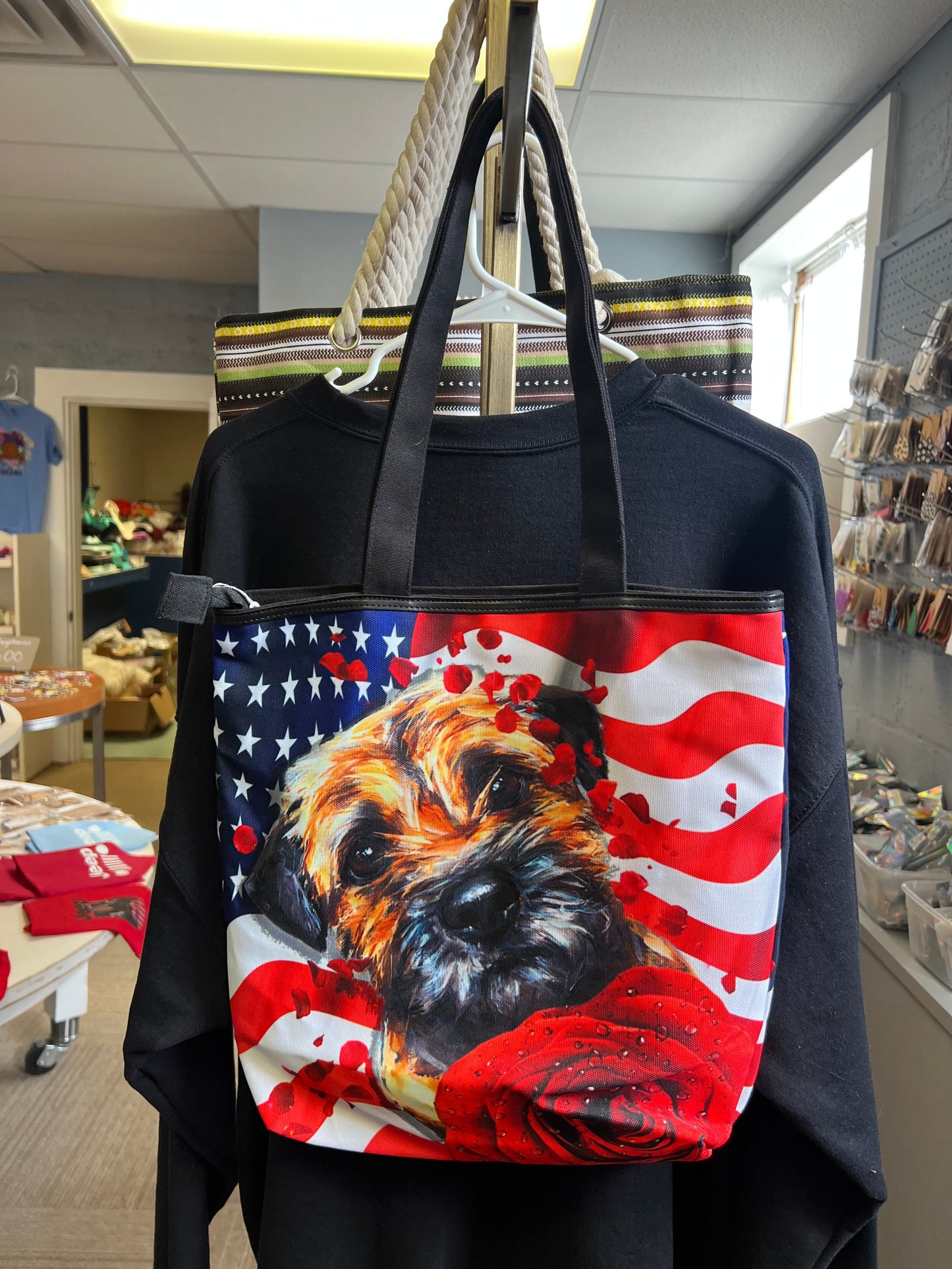 Brand new zipped up tote bag