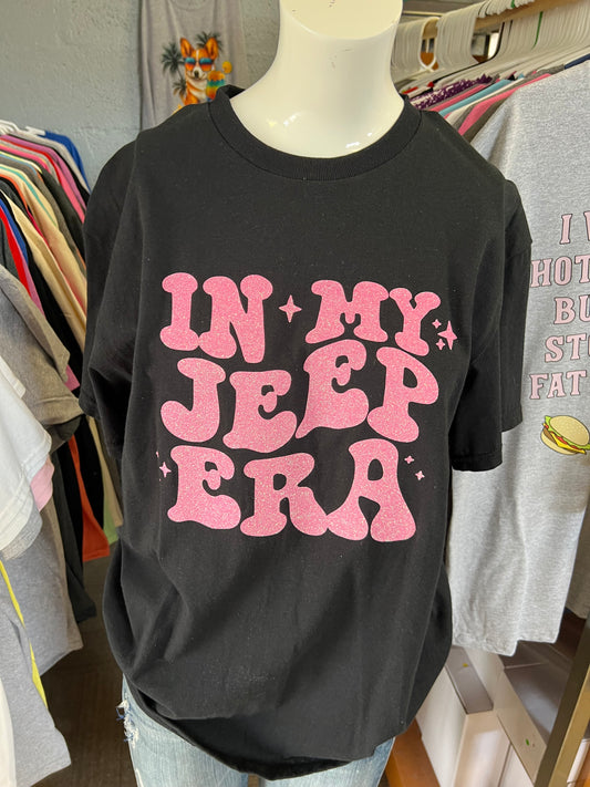 Unisex new T-shirt pink glitter offer era