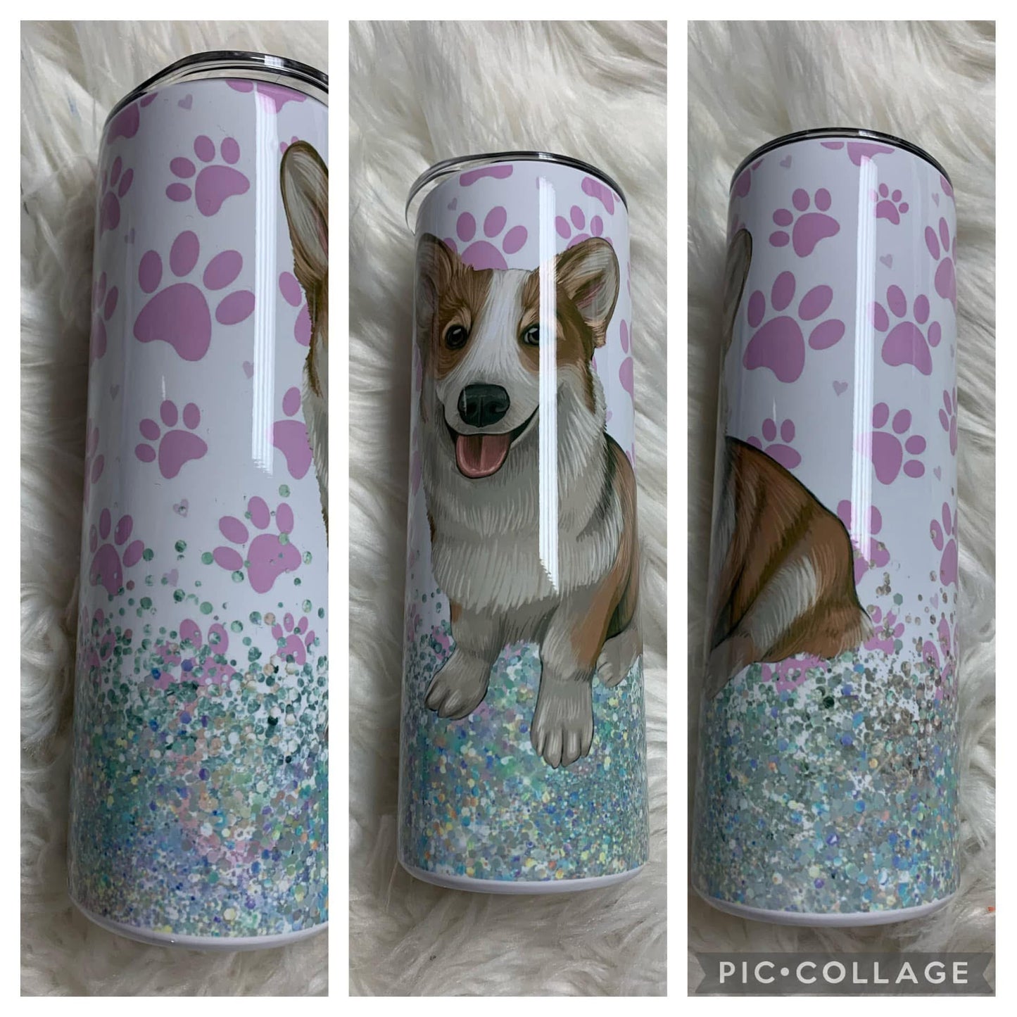 20 ounce Tumblr corgi