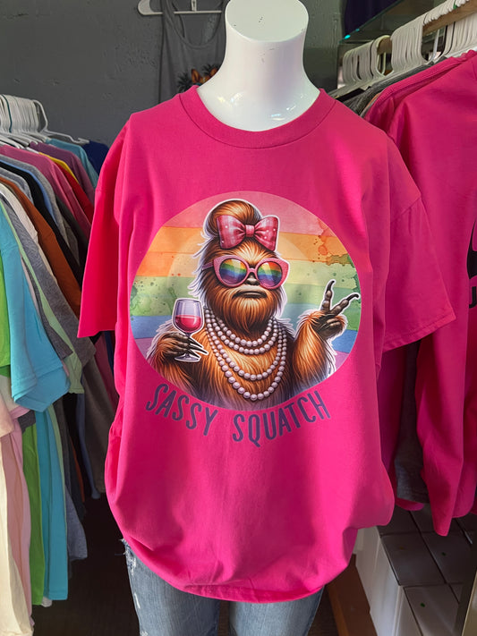 New unisex, short sleeve T-shirt Sasquatch