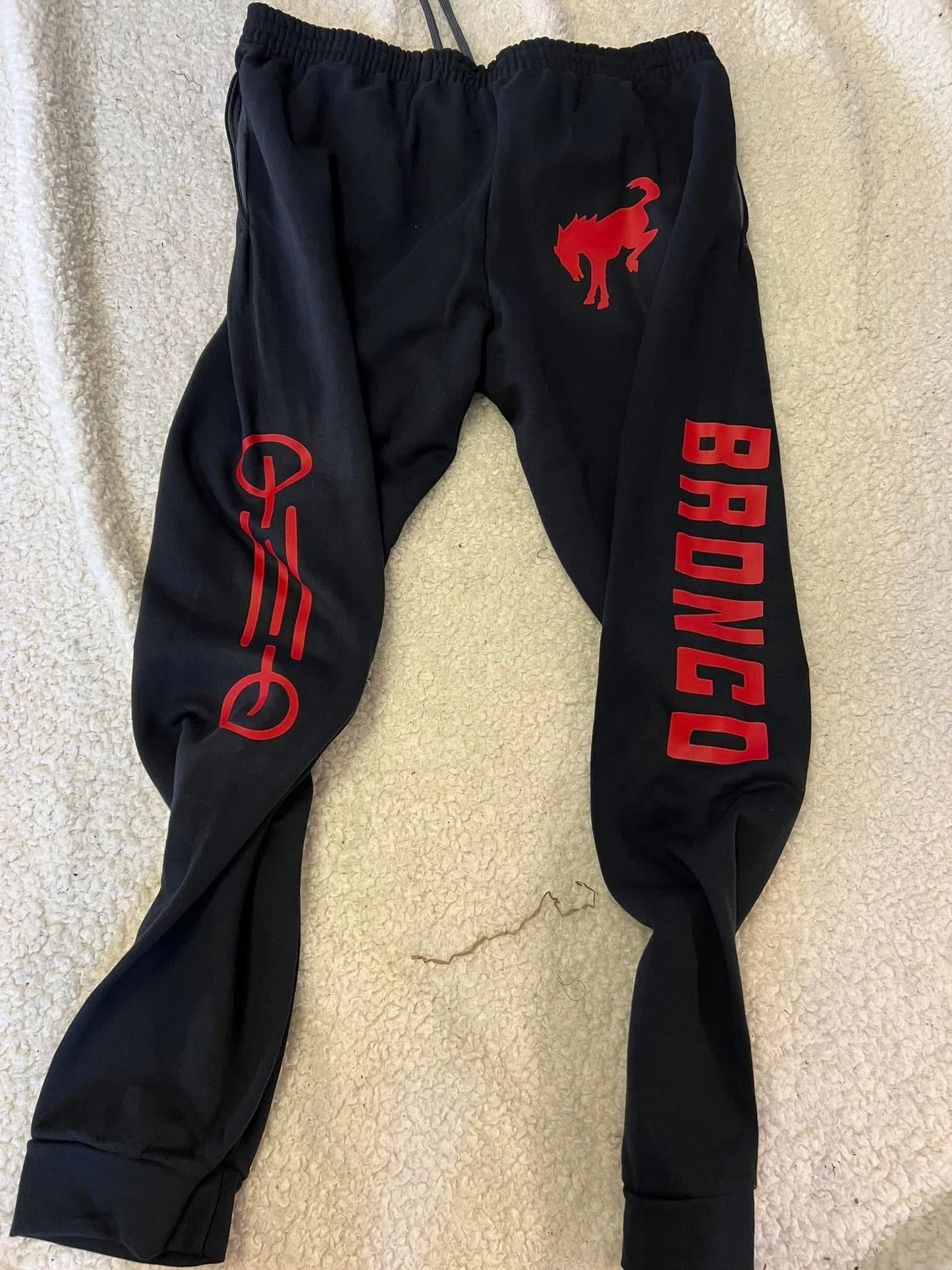 New unisex jerzees bottoms black
