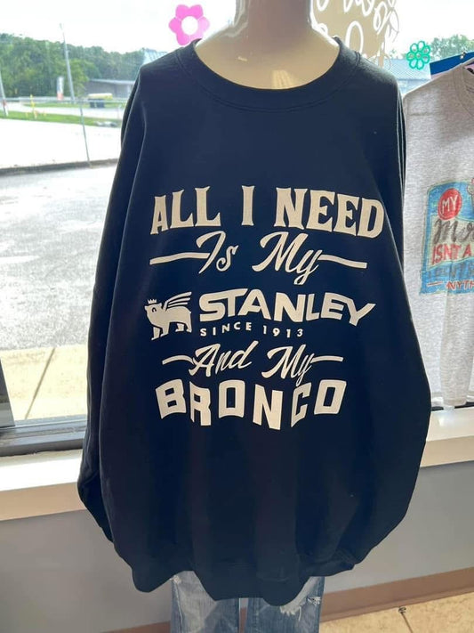 New crewneck black sweatshirt unisex