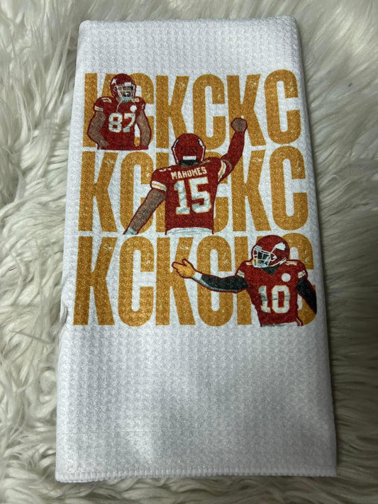 Decorative hand towel football
