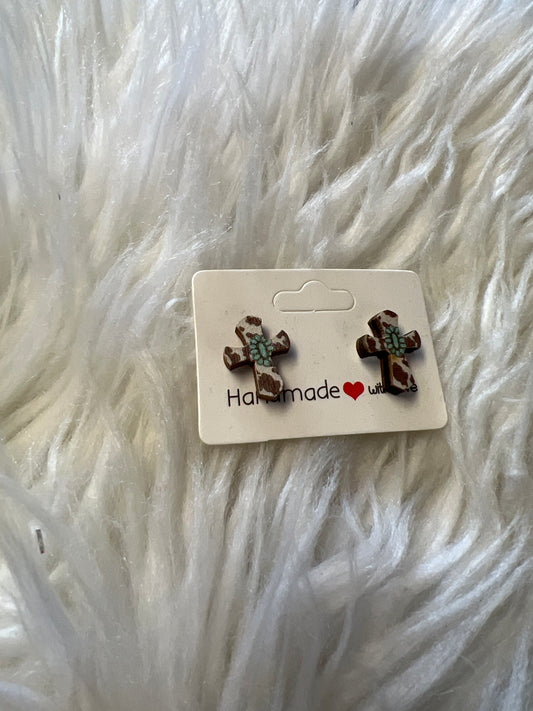 New stud earnings cross