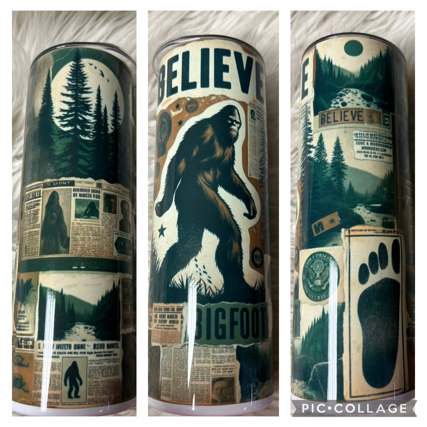 20 ounce Tumblr believe Sasquatch
