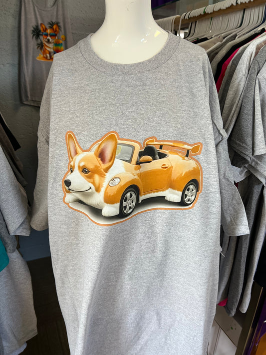 New  unisex T-shirt corgi