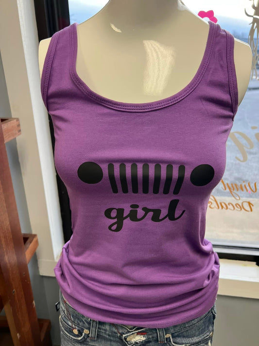 New ladies next level, Razorback tank top