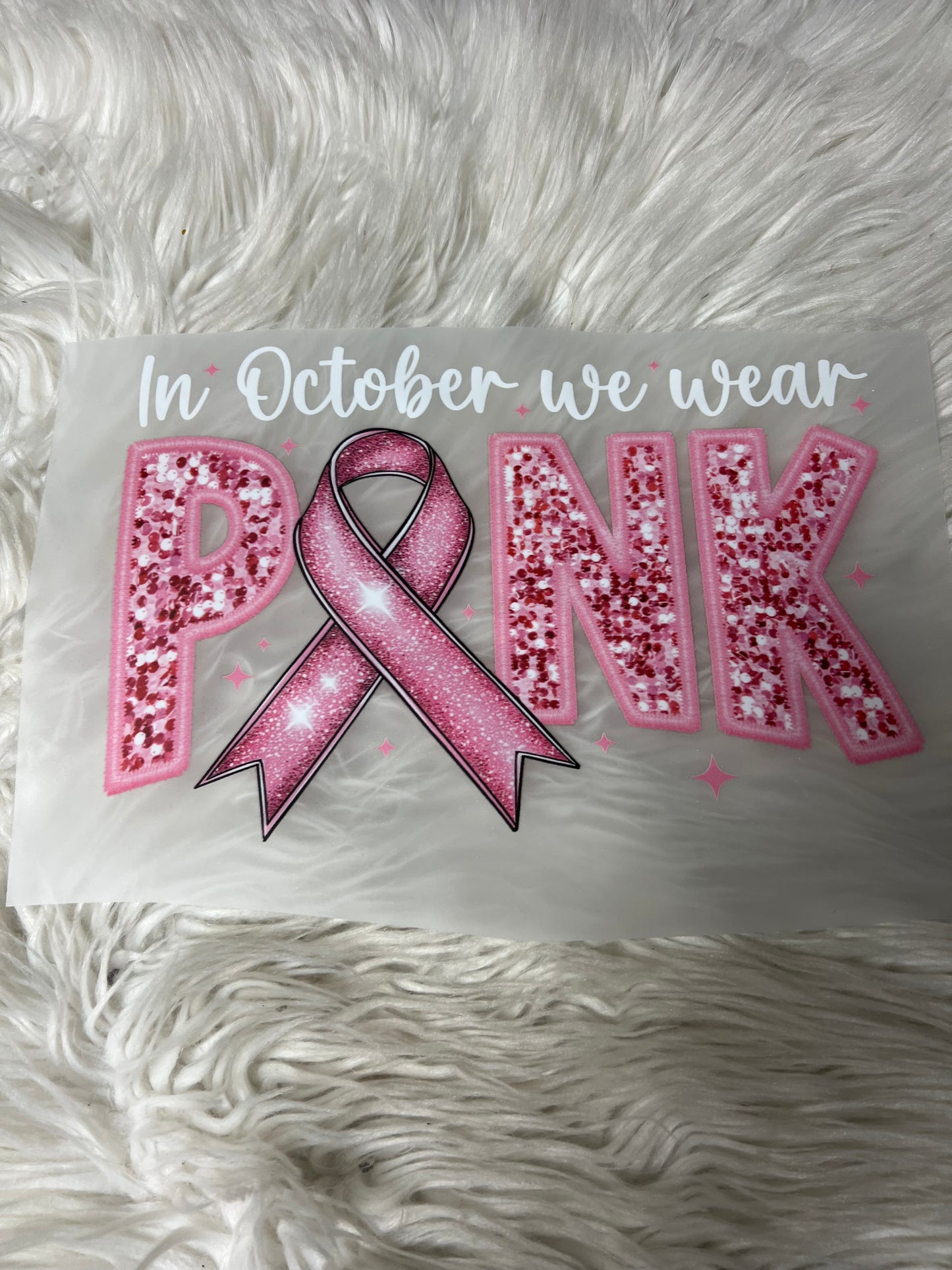 New  dtf in October we were pink