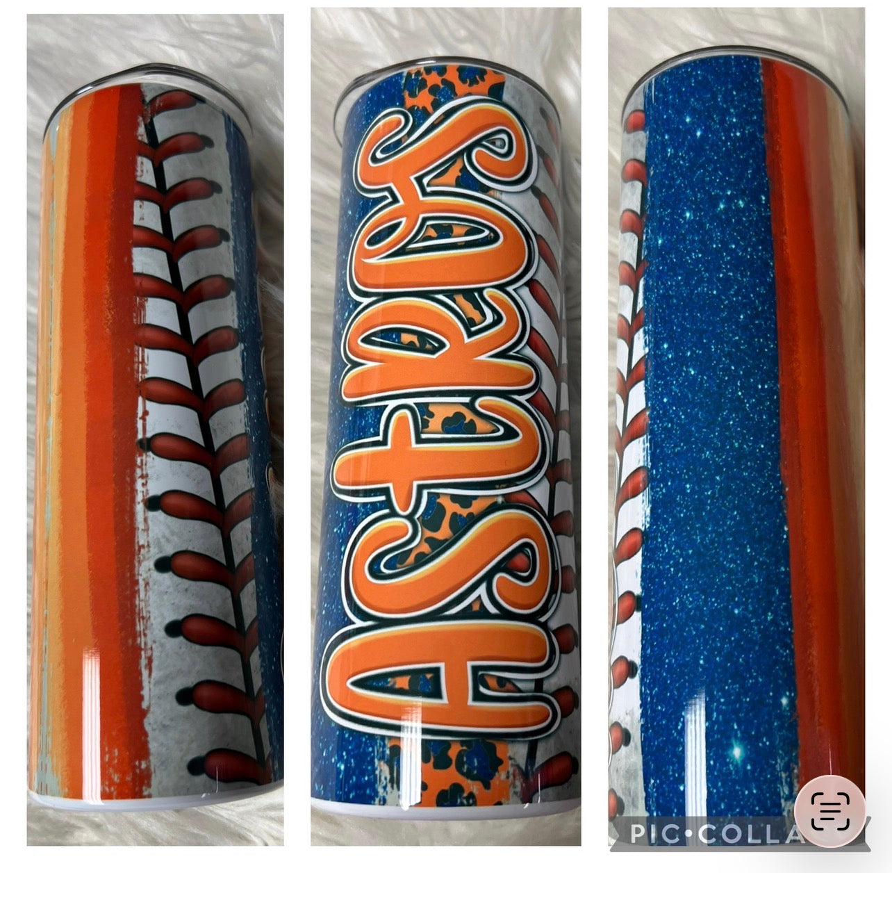 20 ounce metal Tumblr baseball