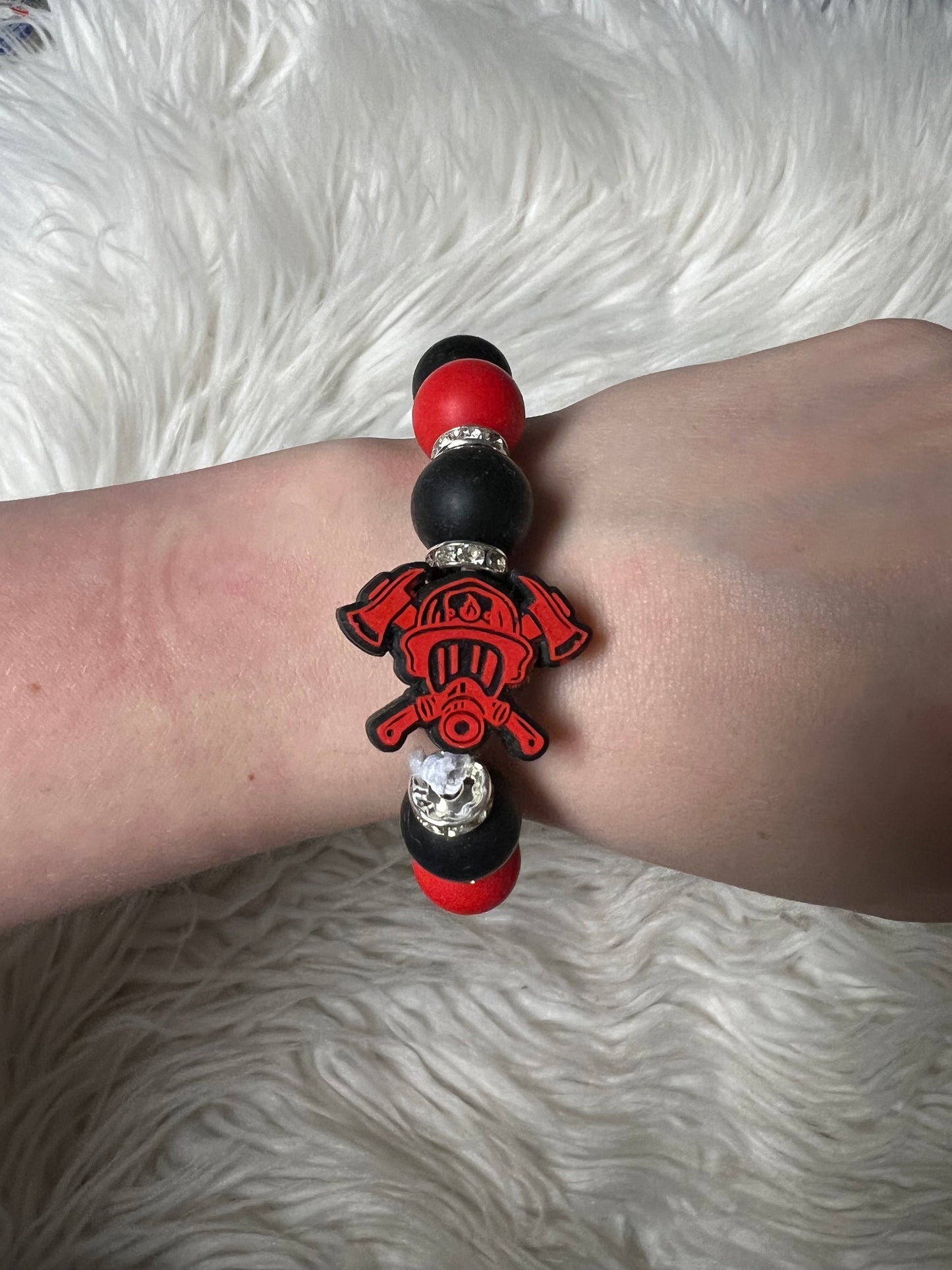 New keychain bracelet firefighter