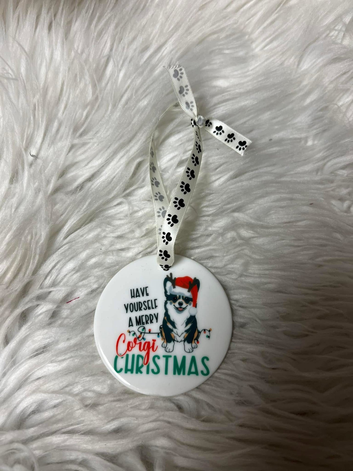 New Christmas ceramic ornament