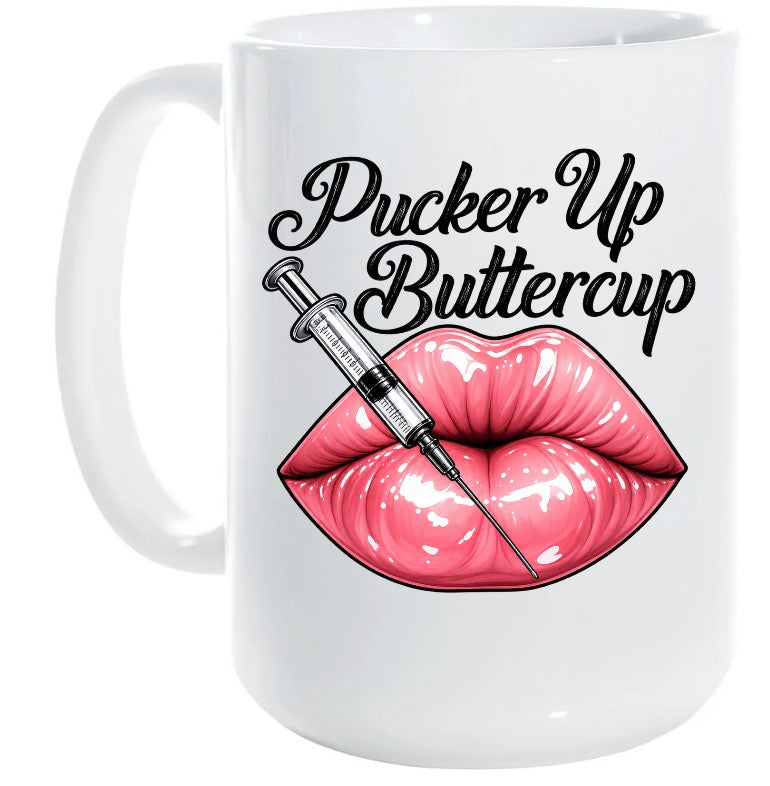 15 ounce ceramic mug Botox 