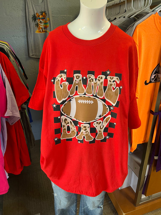 New  unisex T-shirt football game day