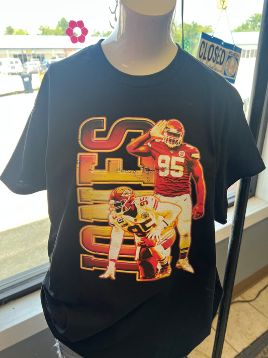 New  unisex T-shirt kc football