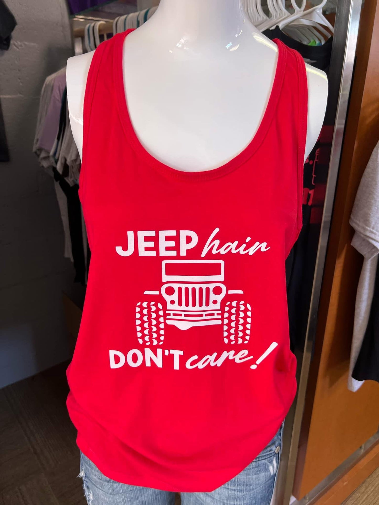 New ladies next level, Razorback tank top
