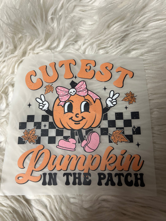 New DTF pumpkin