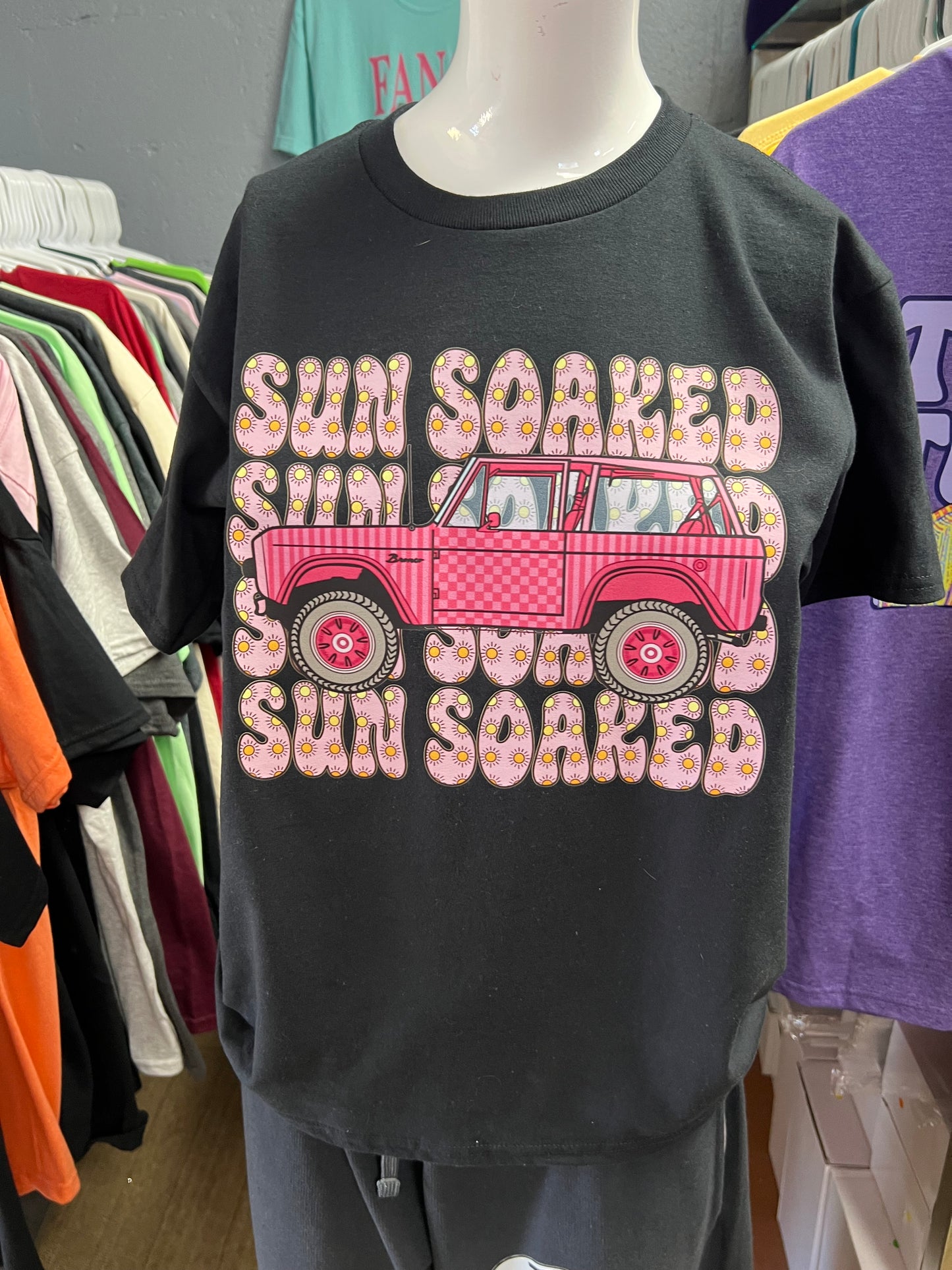 New unisex black off-road vehicle