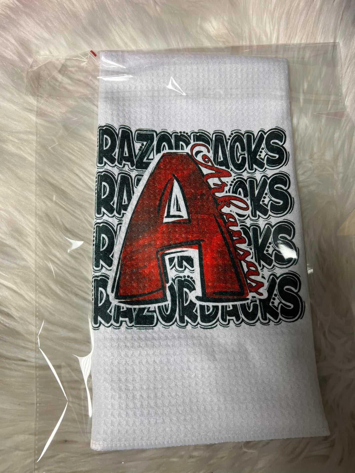 Decorative hand towel Arkansas