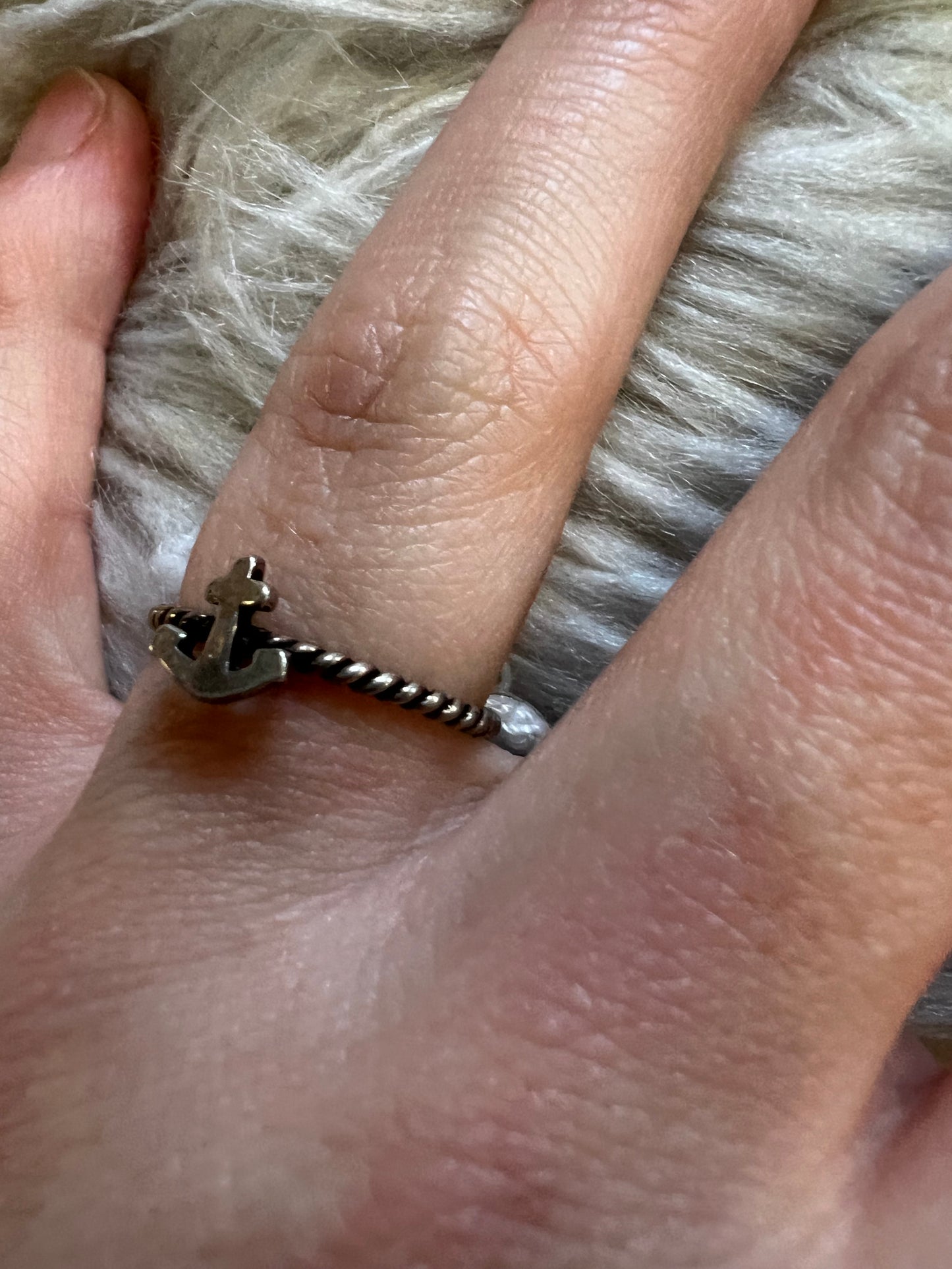 Brand  new sterling silver ring size 7
